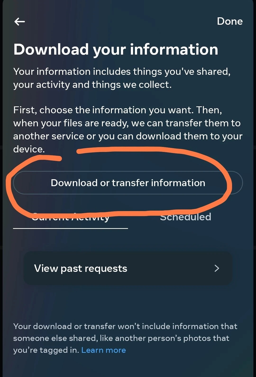Step 4: Download or transfer